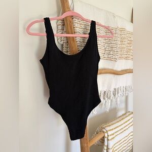 Princess Polly Scoop Back Ribbed One Piece Suit